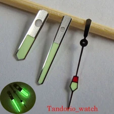 Stereoscopic Green Luminous Watch Hand Set Needles For NH35 NH36 ETA 2836 PT5000