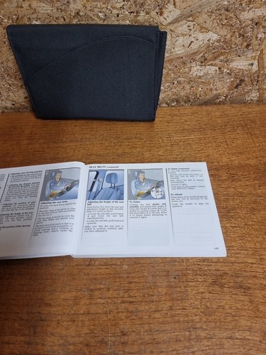 RENAULT SCENIC & GRAND SCENIC (2003 - 2006) OWNERS MANUAL-HANDBOOK 5 and 7 seats - Picture 4 of 9