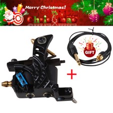 Tattoo Coils Machine for Tattooing Liner Shader With RCA Cable Xmas Gift Y43