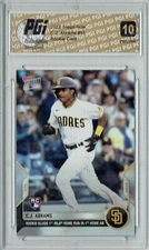 C.J. Abrams 2022 Topps Now #51 PRISTINE Rookie Card PGI 10