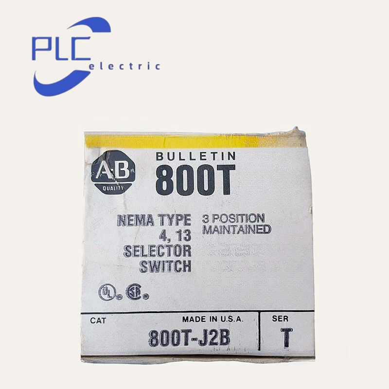 1PCS NEW Type 800T-J2B Allen Bradley 30mm Selector Switch 800T PB Fast Delivery
