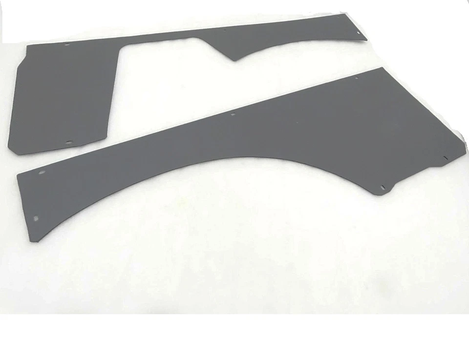 Suzuki Samurai / SJ410 / SJ413 - Panel de puerta interior trasero techo rígido vinilo gris Foto 2 de 2