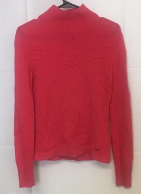 NIke Golf Turtleneck Coral Long Sleeve Sweater Women Size | eBay