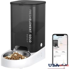 Automatic Cat Feeder WiFi Control Portion Control Dry Food Dispenser 10 Meals US