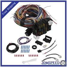 21 Circuit Wiring Harness Kit Universal For Chevy Ford Hotrods Long Wires 21 Circuit Wiring Harness Kit Universal For Chevy Ford Hotrods Long Wires