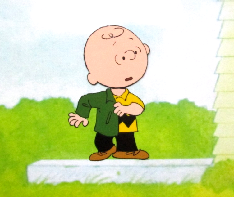 1980's PEANUTS CHARLIE BROWN Charles Schulz ORIGINAL PRODUCTION