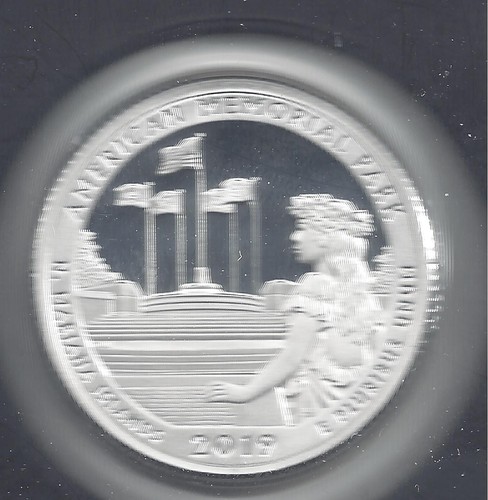 2019 S Silver Proof American Memorial Park ATB Quarter - Silver