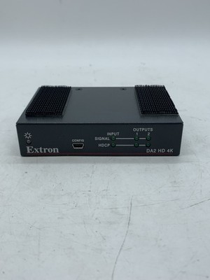 Extron DA2 HD 4K 33-1720-01 Distribution Amplifier No Adaptor ~ FREE SHIPPING