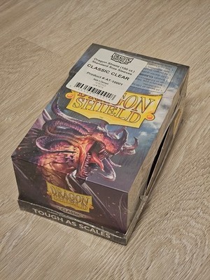 Case OVP - Dragon Shield Standard Size Sleeves Classic Clear 10x 100 Sleeves