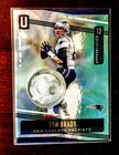 1/4 Fine Silver Round Eagle & Unparalleled Tom Brady Card#/149
