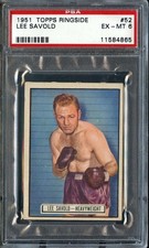 1951 Topps Ringside Boxing Cards 23