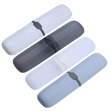 4 PCS Portable Toothbrush Protectors Holder for Travel Container