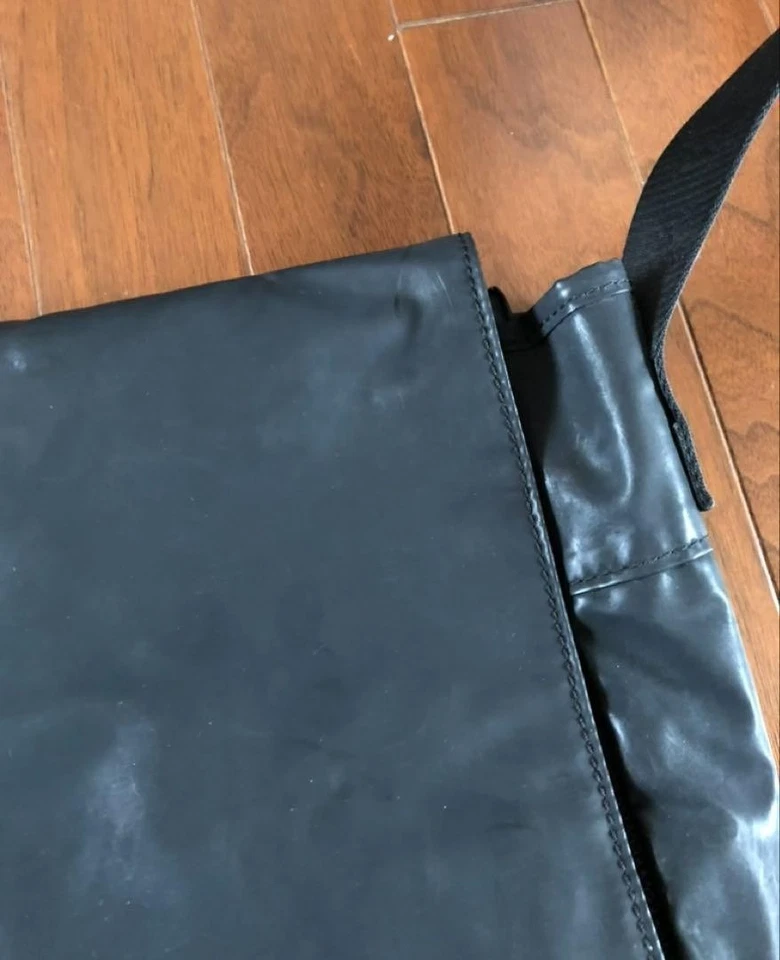 Chanel Nylon Black Shoulder Bag Coco Mark Light Blue Crossbody  MBc0914 - Image 2 of 4