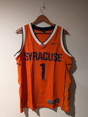Nike Elite Syracuse Orange Basketball Jersey #1 NCAA College Uniform Mens M