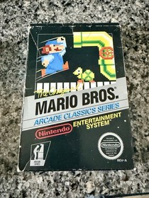 The Original Mario Bros. Arcade Classic Series, NES Nintendo CIB (Tested)