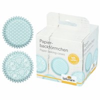 Birkmann PapierbackföRmchen Muffinbackform Muffinform Flower Ornament Ø 7 Cm