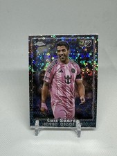 2025 Topps Chrome MLS Inter Miami Luis Suarez 30th Anniversary Disco