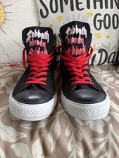 Black Sabbath OzzY Osbourne Sabbath Bloody Sabbath All Star Converse Nuevo Talla 9