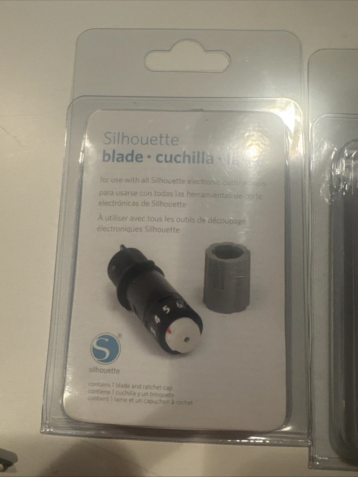 Lote de 3 cuchillas de repuesto Silhouette Cameo grapadas. Uso para Cameo 3 Foto 2 de 4