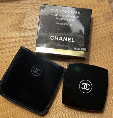 CHANEL Joues Contraste Powder Blush in 54 Rose Dust 4g Brand New