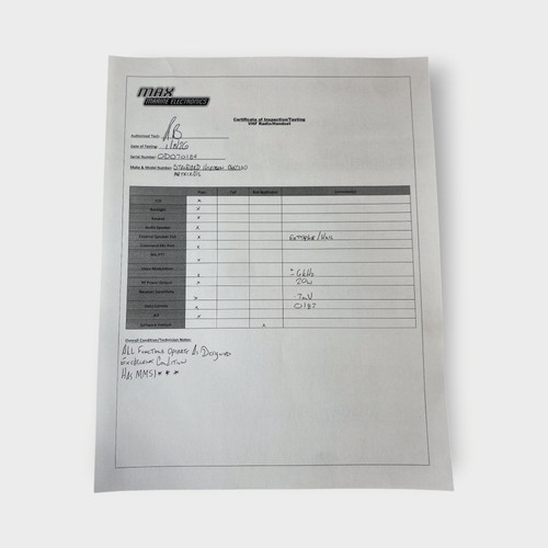 Standard Horizon GX2100 Matrix AIS VHF Radio W/ Fist Mic- USED - Fully Tested - Picture 11 of 11