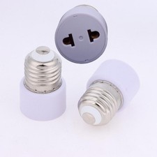 1Pcs E27 Plug Bulb Holder Light Fixture Bulb Base Adapter Lamp Socket US/EU