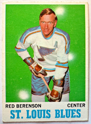 1970-71 Topps - Red Berenson #103