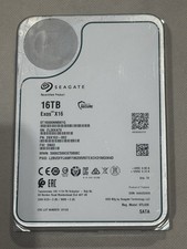 Seagate Exos X16 16TB HDD SATA 6Gb/s 3.5" Hard Drive ST16000NM001G *FOR PARTS*