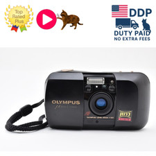 Near MINT Olympus mju Panorama 35mm point shoot Film Camera From JAPAN