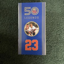 Vintage NY Islanders Bobble Head, 50th Anniversary, # 23, Bobby Nystrom Nice