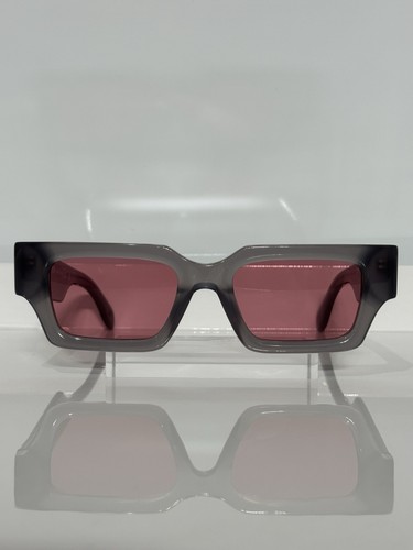Palm Angels Hyde Peri086 921 Chunky Grey Acetate Peach Orange Sonnenbrille - Bild 2 von 8