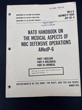 1973 NATO Handbook on Medical Aspects of NBC Defensive Operations Army Navy AF