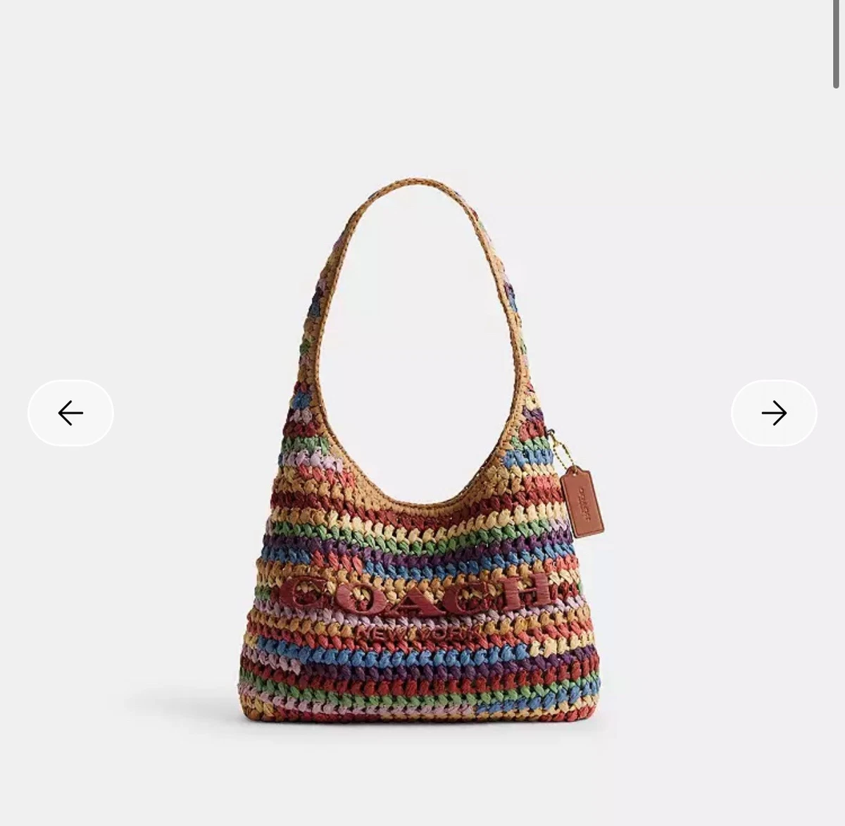 Coach Exterior Women's Straw Exterior Bags & Handbags | eBay