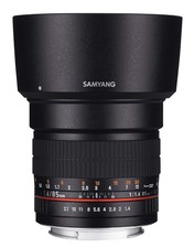 Samyang 85mm f/1.4 AS IF UMC – Sony E Mount (Manual Focus)