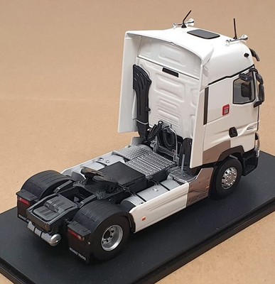 Camion Eligor 1/43 Renault Magnum - Semi-remorque Tautliner Dartom - Jaune - Occasion