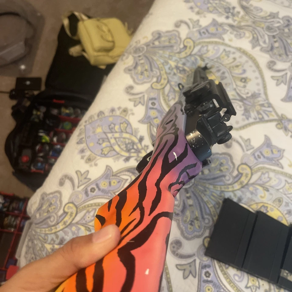 Cyma M1a Custom COD Ghost Spectrum Camo +5 cargadores Airsoft Foto 4 de 4