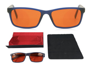 OBO👓 💙 (NEW) $210 Bon Charge HUDSON BLUE LIGHT BLOCKING READER Stylish GLASSES