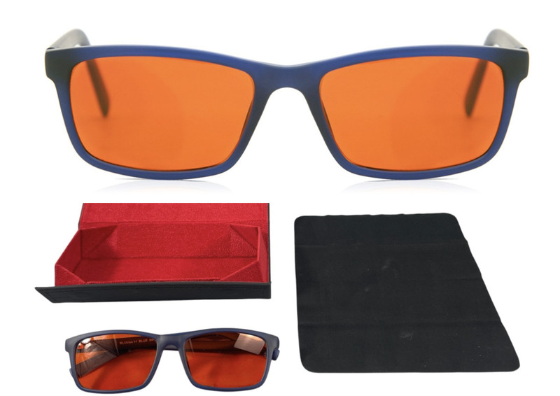 OBO👓 💙 (NEW) $210 Bon Charge HUDSON BLUE LIGHT BLOCKING READER Stylish GLASSES