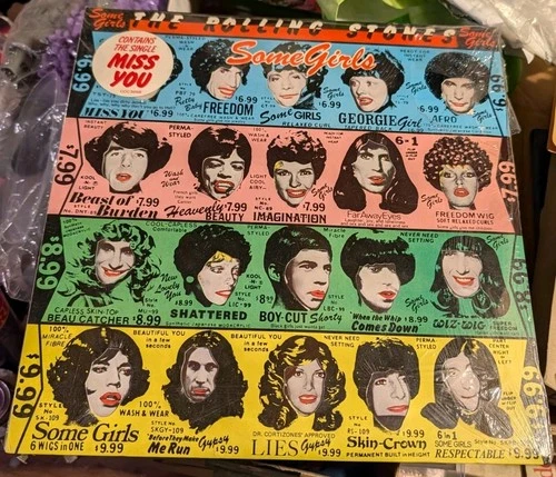 1978 Some Girls Sealed first Pressing Album Rolling Stones