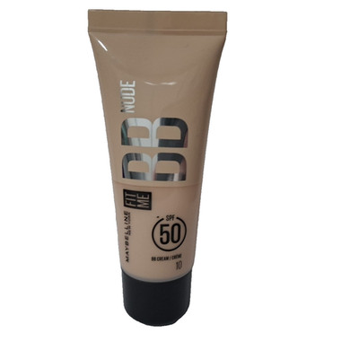 Maybelline Fit Me BB Cream Größe: 30 ml Lichtschutzfaktor: SPF 50 Farbton: 10