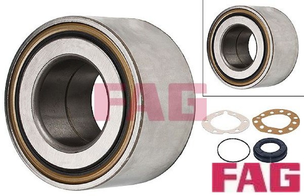 FAG 713618460 Radlagersatz Radlager Satz Hinterachse Hinten FüR Toyota-image