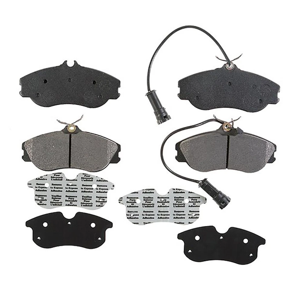 Pastillas de freno metálicas Element 3 delanteras y traseras para Audi 90 Quattro 1995 - Raybestos Foto 3 de 4