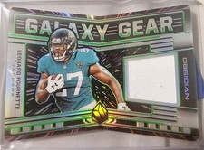GG-3 Leonard Fournette 2019 Obsidian - Galaxy Gear Green Etch #25/25 (Bookend)