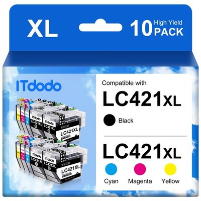 1-10 SET PATRONEN Für Brother LC-421 XL  DCP-J 1050DW 1140DW 1800DW MFC-J 1010DW