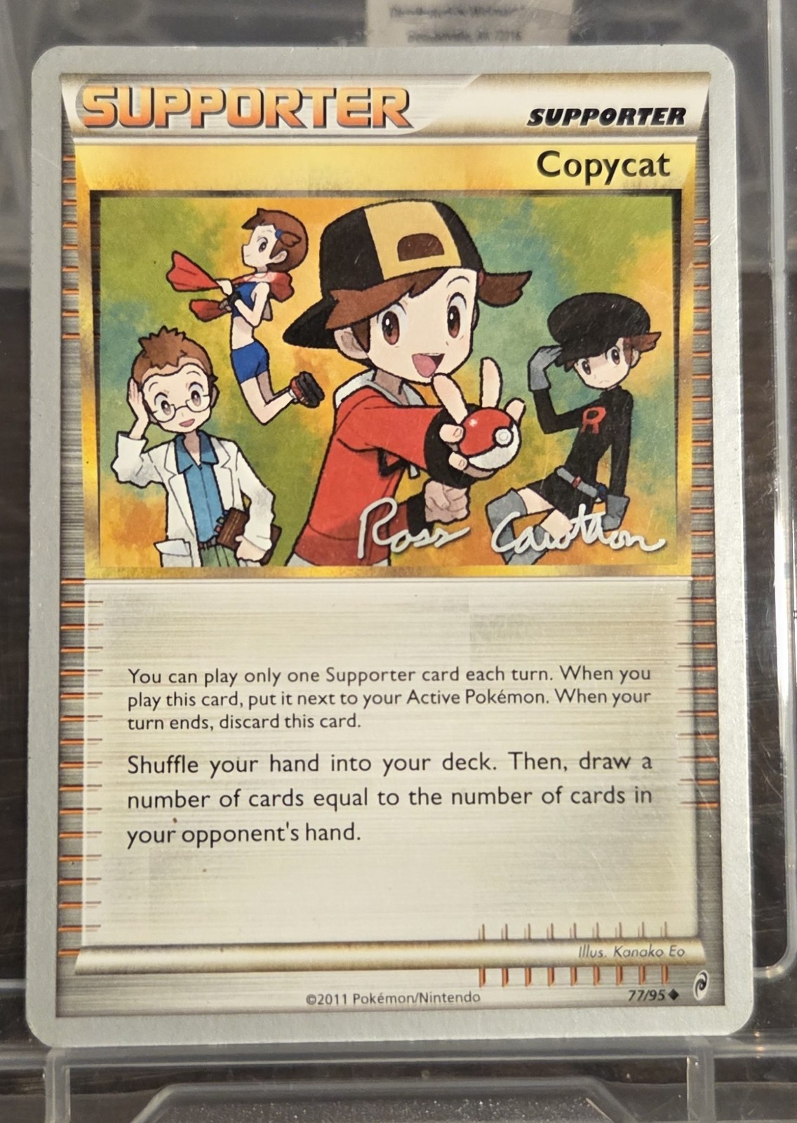 Copycat 77/95 Pokemon WC 2011 Call Of Legends  Trading Card TCG