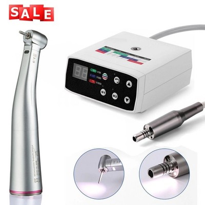 Woodpecker Style Dental Electric Motor /+1:5 High Speed Contra Angle Handpiece