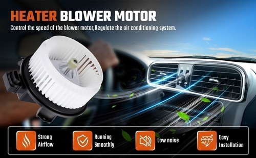 Soplador Calentador Motor con Rueda para Dodge Ram 1500 09-10 Ford Honda Lincoln Yifpgxvf - Imagen 6 de 10