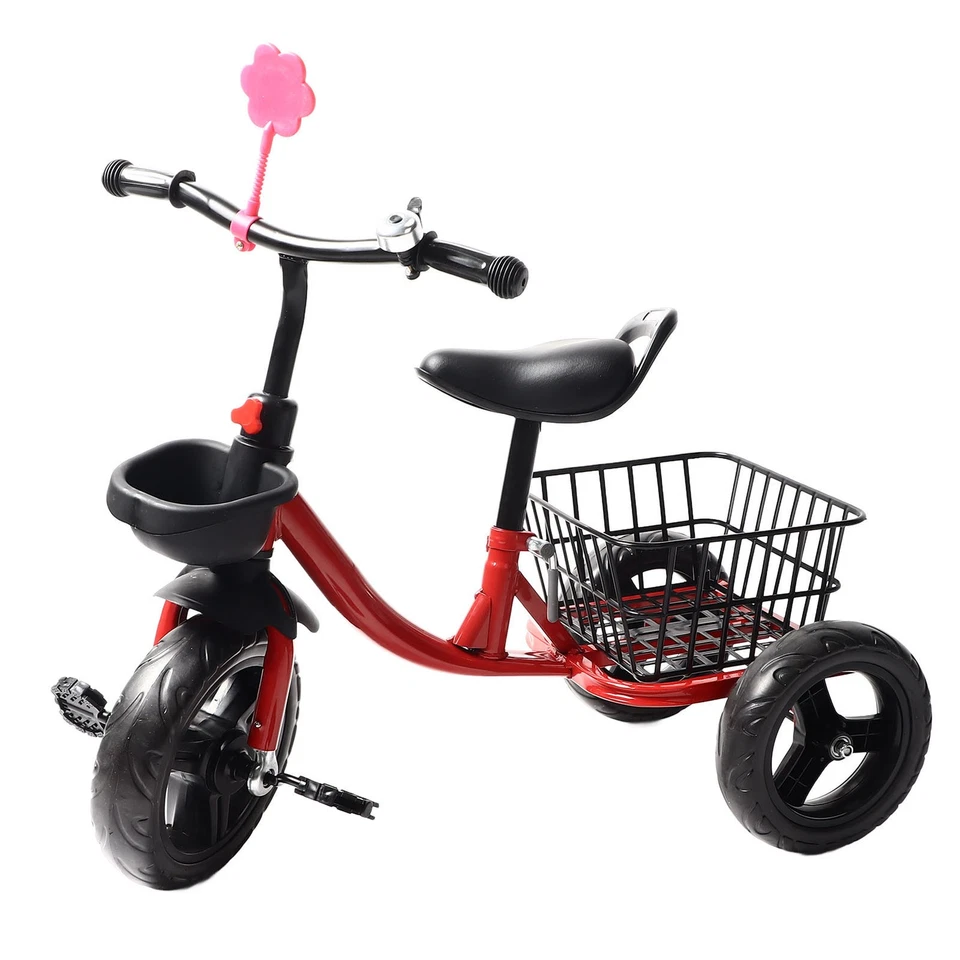 Balance-Dreiräder Für Jungen Und Mädchen Bequemer Griff Metall-Polyurethan - Bild 2 von 4