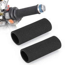 1 Pair Motorcycle Handlebar Grip Foam Cover Anti Vibration Comfort Sleeve