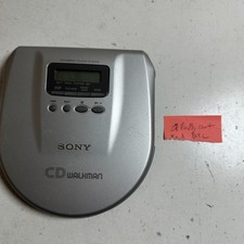 Sony Walkman D-E505 Silver Mega Bass Portable Compact CD Player - for Parts